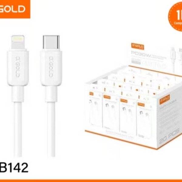 Cabo Tipo c para iphone A´gold CB142 30W