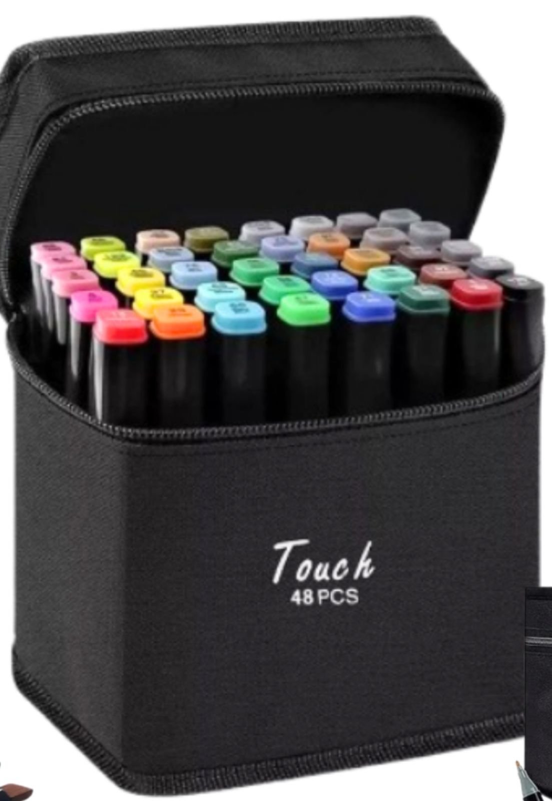Marcador Caneta Colorido Para Desenho Artistico 48 cores – YL Eletronicos
