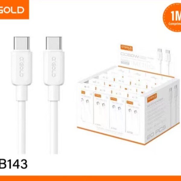 Cabo Tipo c para Tipo c A´gold CB143 30W
