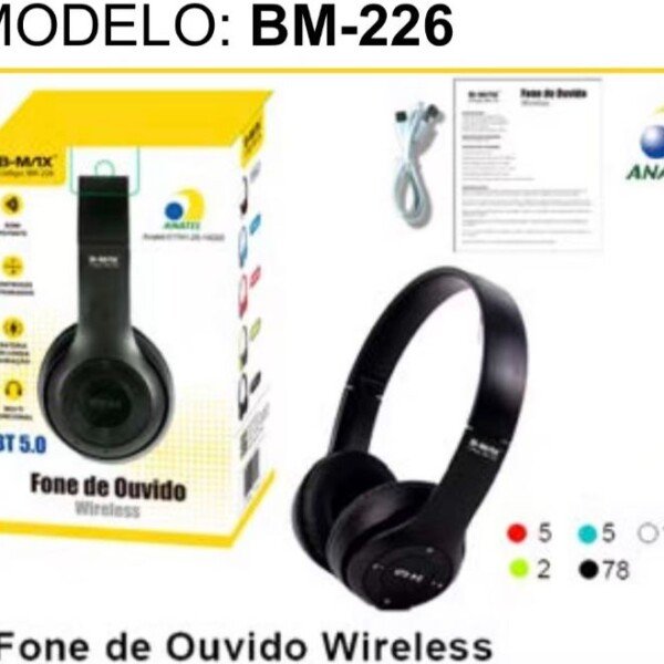 Fone Bluetooth B Max BM-226