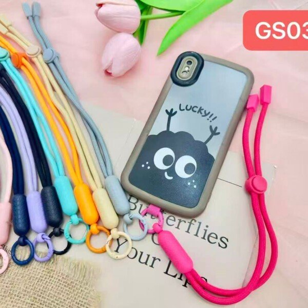 Cordao de Ombro Transversal de Seguranca Bolsa Alca Celular Pescoso YL GS036