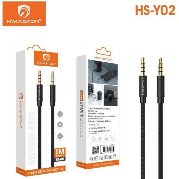 Cabo De Audio Aux 3,5 H’maston HS-Y02 p2 p2
