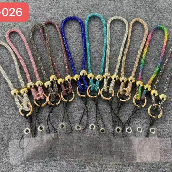 Cordao De Mao Seguranca bolsa Alca Celular 30cm YL GS026