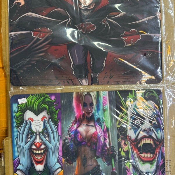 Mouse pad 40cm*30cm com estampas variadas