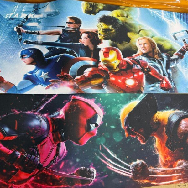 mouse pad 70cm*30cm com estampas variadas