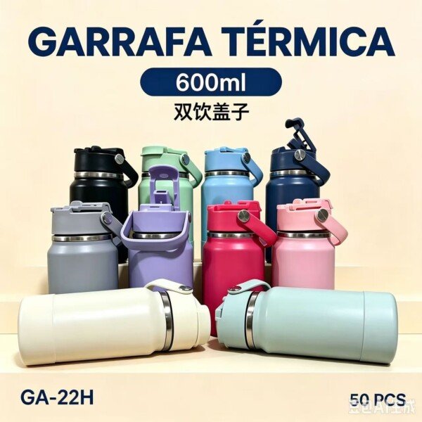 Garrafa Termica 600ml YL GA-22H